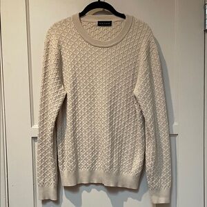 Elie Tahari Cable Knit Sweater – Cream/Beige